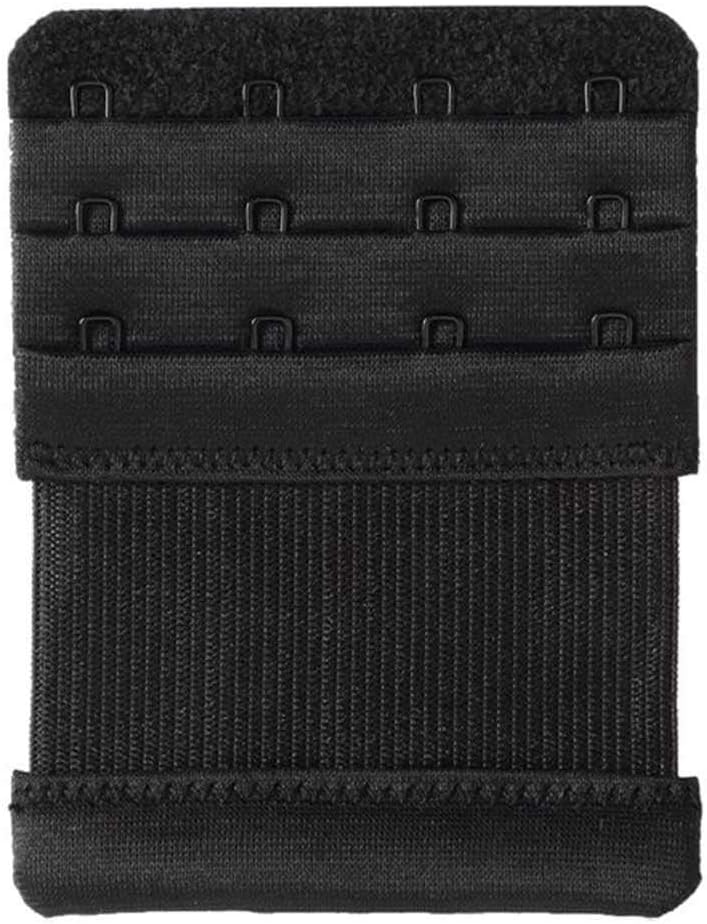 SAMGU Store Bra Extenders 4 Hooks Women's Soft Stretchy Bra Extension Strap, 3 Pieces - Image 3